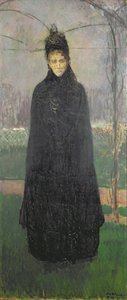 Virginia Oldoini (1837-99) Countess of Castiglione, Memory of 1893 by Jacques Emile Blanche